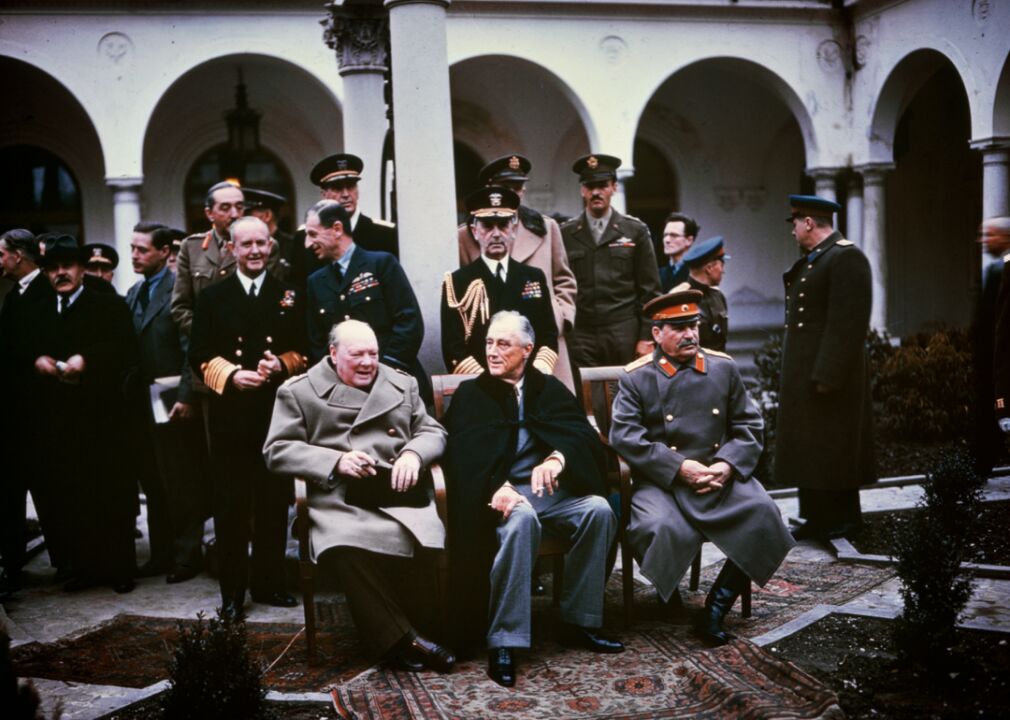 1945: Roosevelt, Churchill, and Stalin at Yalta
